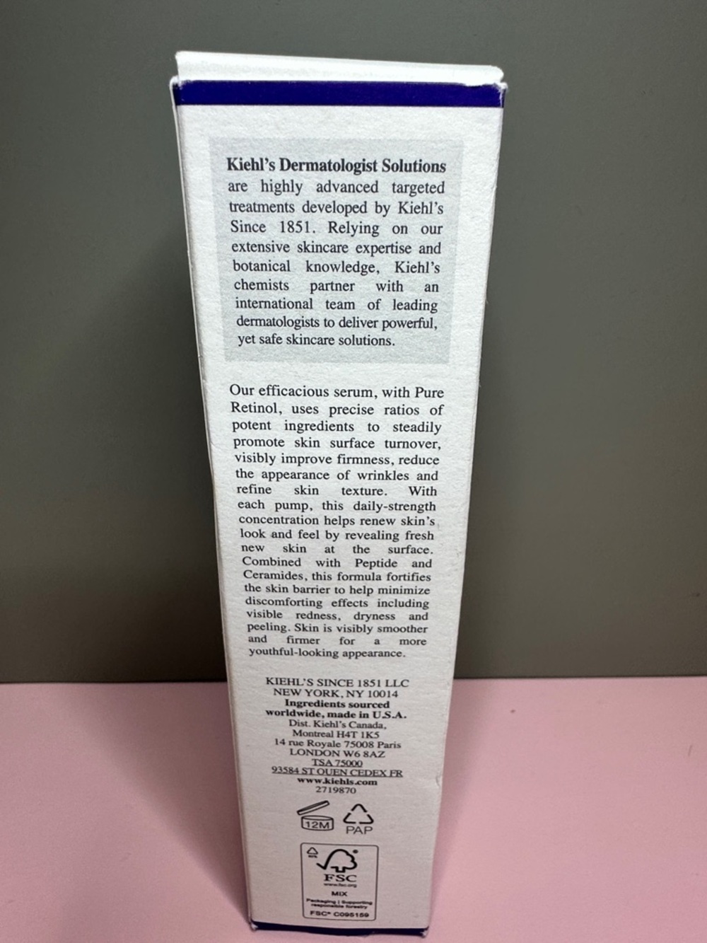 Kiehl’s Retinol Skin-Renewing Daily Micro-Dose Serum 1.7 oz / 50 mL - Picture 3 of 4